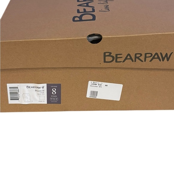 Bearpaw NWT- Women's Boetis ll Winter Boots (1294W 010) in White Sz 7 & 8 - Picture 5 of 7